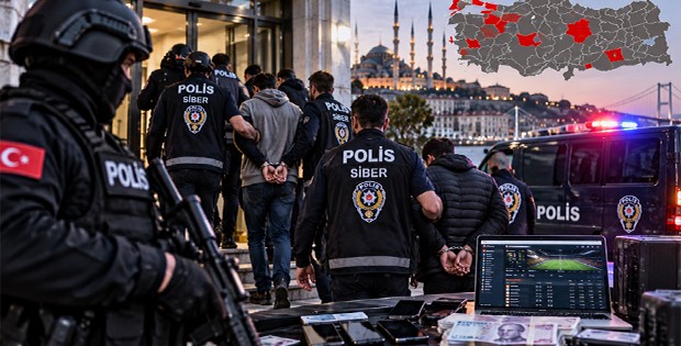 İstanbul Merkezli Yasa Dışı Bahis Operasyonu: 12 İlde 30 Şüpheli Yakalandı
