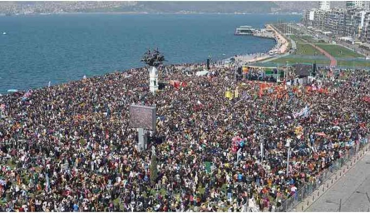 İzmir Emek ve Demokrasi Güçleri 'Demokrasiye nefes için Gündoğdu’ya buluşma çağrısı yaptı'