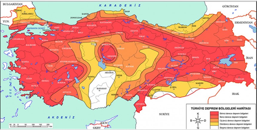 Jeoloji Mühendisleri Odası Uyardı: 24 Kent İçin Deprem Olasılığı 