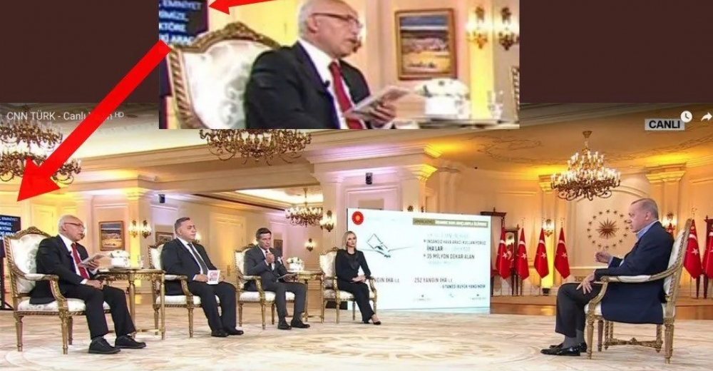 Kanal D ve CNN Türk ortak yayınında Erdoğan'ın prompter kullanmasına tepkiler