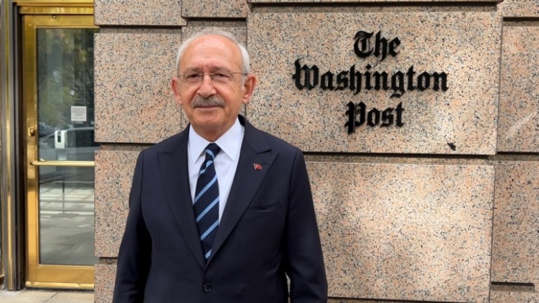 Kılıçdaroğlu’ndan Cemal Kaşıkçı için Washington Post’a taziye ziyareti