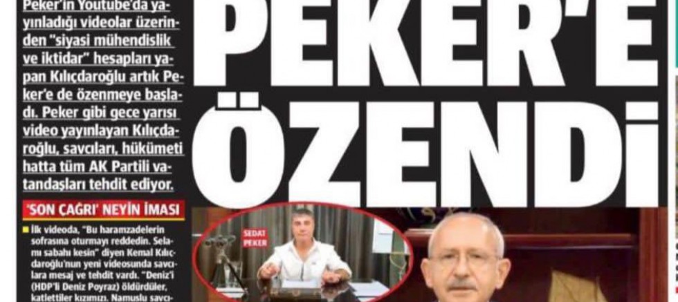 Kılıçdaroğlu'ndan Yeni Şafak'a 'Sedat Peker' yanıtı: Troll algılarını yemeyin sakın