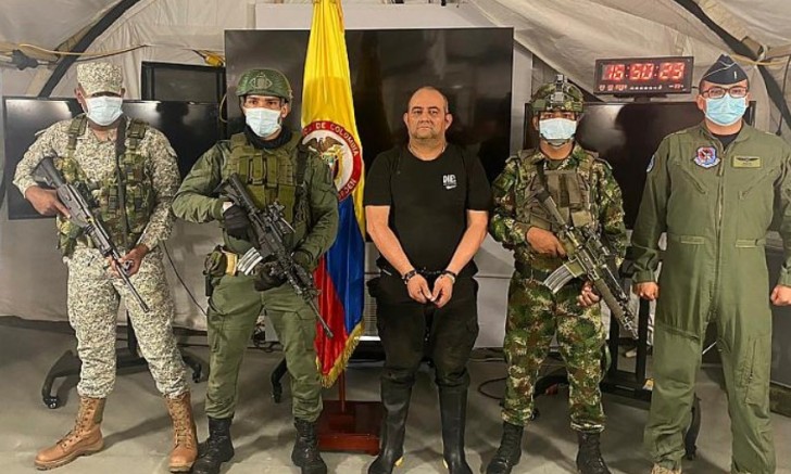 Kolombiya'nın en büyük uyuşturucu baronu yakalandı 