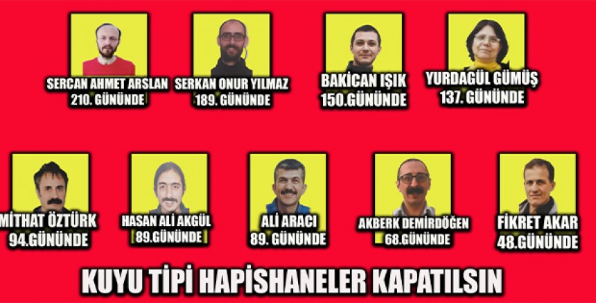 Kuyu Tipi Hücrelere Karşı Açlık grevleri Devam Ediyor: Uzmanlar ve Hak Savunucuları Endişeli