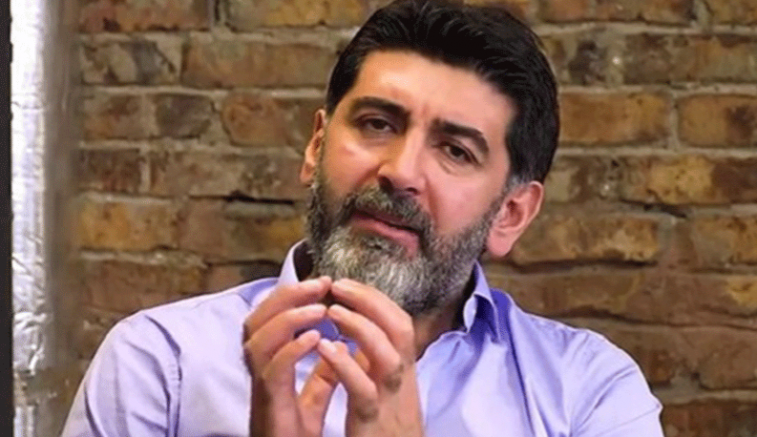 Levent Gültekin'e Halk TV önünde saldırı (VİDEO)