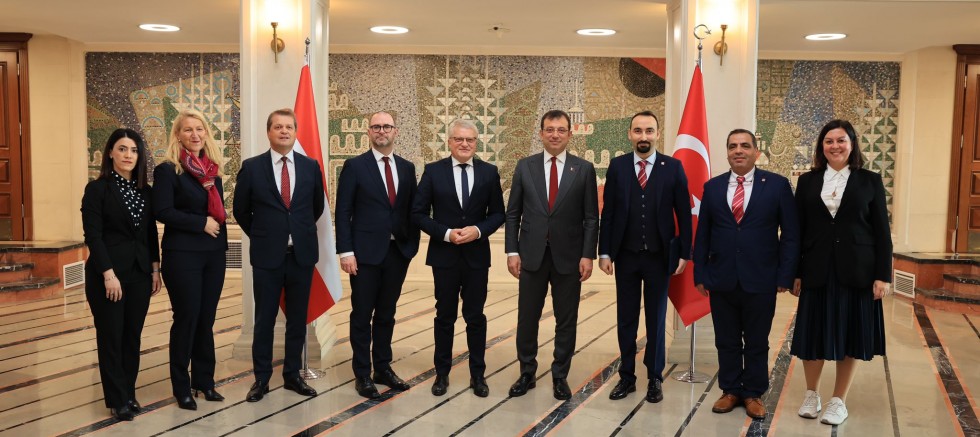 Linz Belediye Başkanı Luger | İmamoğlu’nu Ziyaret Etti