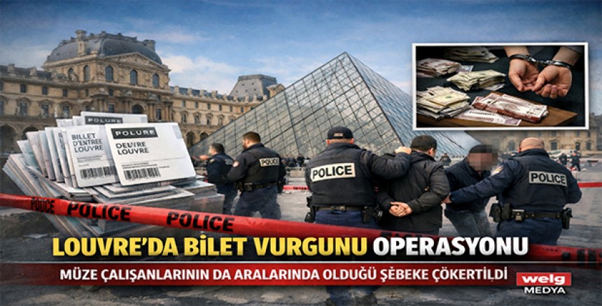 Louvre’da Bilet Vurgunu Operasyonu: Müze Çalışanlarının da Aralarında Olduğu Şebeke Çökertildi