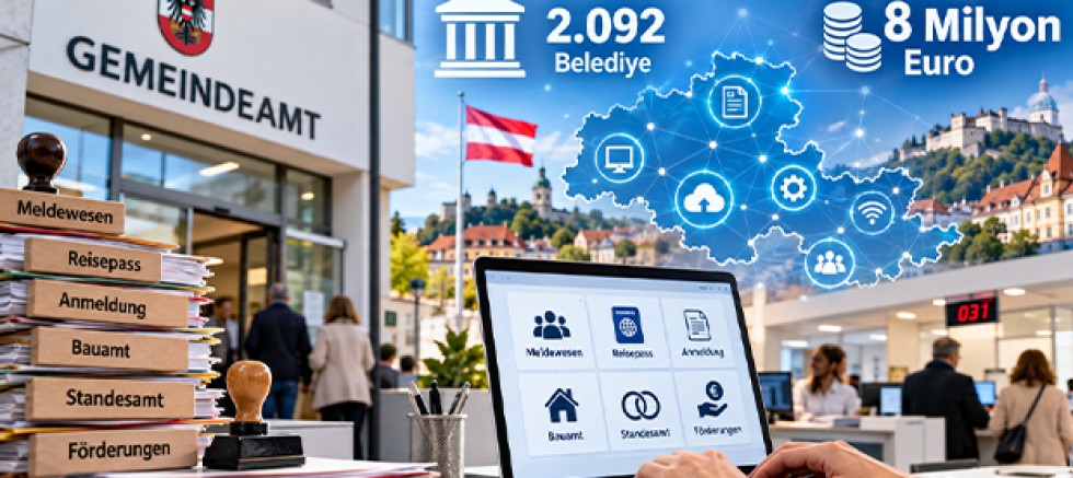 Avusturya’da Belediye İşlemleri Değişiyor: 2.092 Belediyeyi Kapsayan 8 Milyon Euroluk Dijital Proje