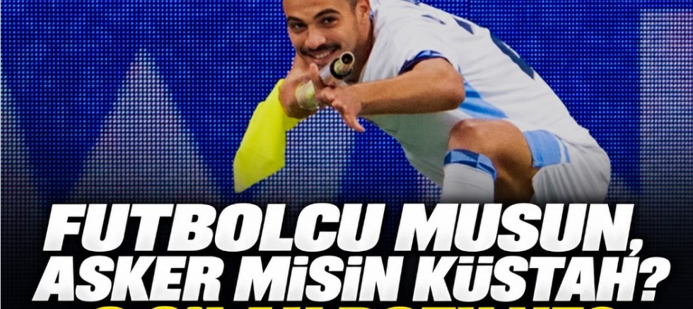 FUTBOLCU MUSUN, ASKER MİSİN KÜSTAH? O SİLAH POZU NE?