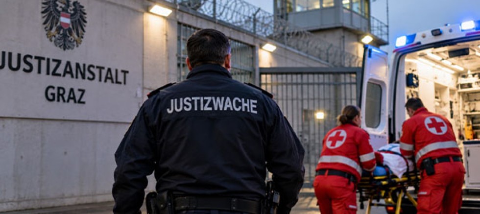 Graz Cezaevinde İnfaz Koruma Memuruna Cam Parçasıyla Saldırı: Boynundan Yaralandı