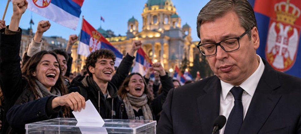 Sırbistan’da Öğrenciler Sandıkta Kazandı: Vučić Yenilgiyi Kabul Etti
