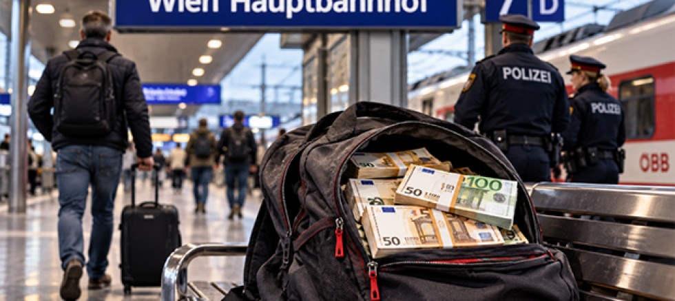 Viyana Tren İstasyonunda 100 Bin Avro Dolu Sırt Çantasını Unuttu!