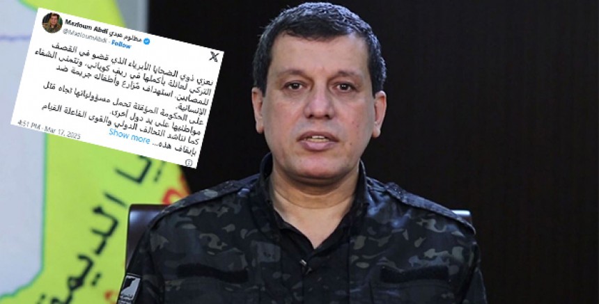 Mazlum Abdi’den Kobani’deki Saldırıya Tepki: