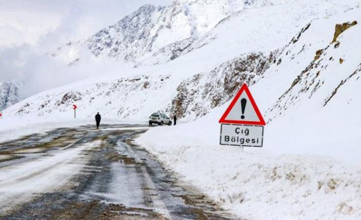 Meteoroloji Doğu Anadolu'da 4 il için çığ uyarısı yaptı 