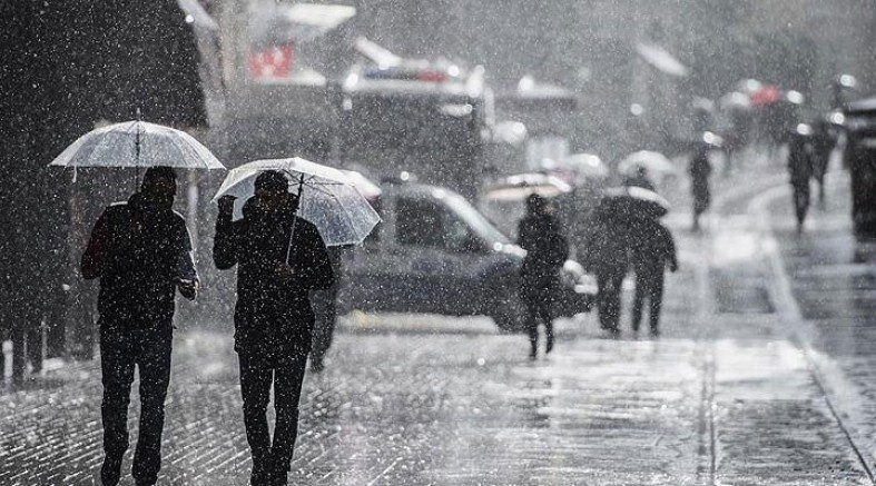 Meteorolojiden birçok il için sağanak yağış uyarısı