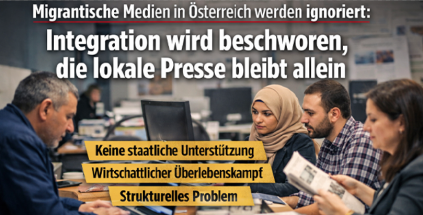 Migrantische Medien in Österreich werden ignoriert: Integration wird beschworen, die lokale Presse bleibt allein