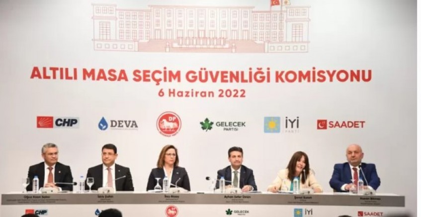 Muhalefet partilerinden seçim güvenliği açıklaması 