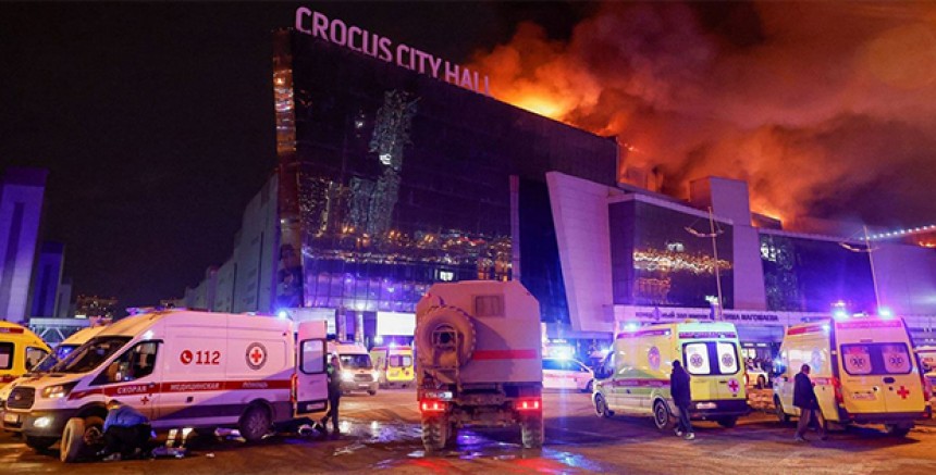 Moskova'daki Kanlı Saldırıda IŞİD Üstlendi: 60'tan Fazla Ölü, Ölü Sayısı Artabilir!