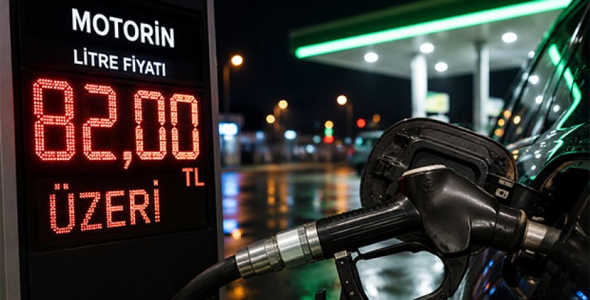 Motorine Gece Yarısı Büyük Zam: Litre Fiyatı 82 TL’yi Aşacak