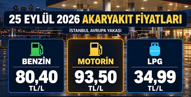 Motorine Gece Yarısı Zam Geldi: İstanbul’da Litre Fiyatı 93,50 Liraya Çıktı