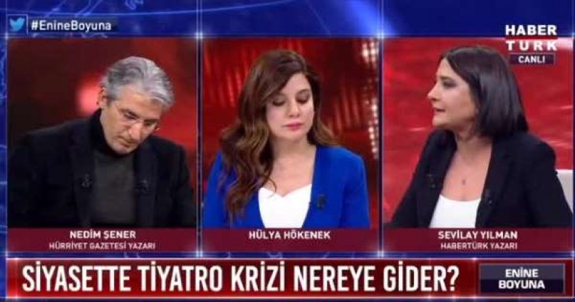 Nedim Şener ile Sevilay Yılman arasında Canlı yayında gerginlik (VİDEO)