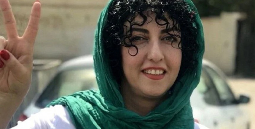Nobel Barış Ödülü İranlı aktivist Nergis Muhammedi'nin 