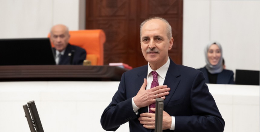 Numan Kurtulmuş, 3. turda Meclis Başkanı seçildi