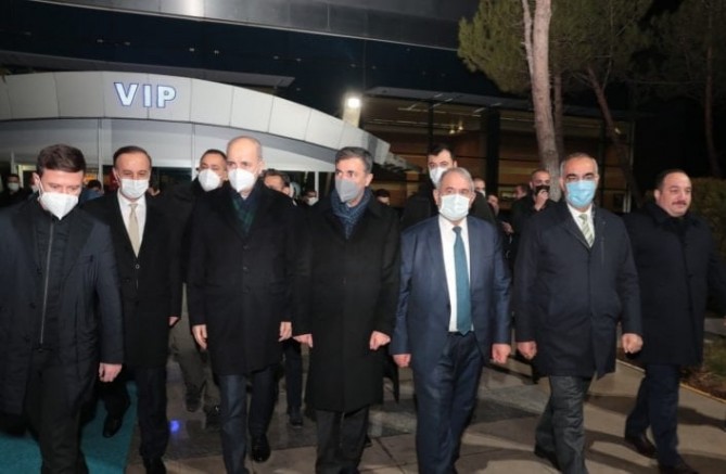 Numan Kurtulmuş Urfa’da