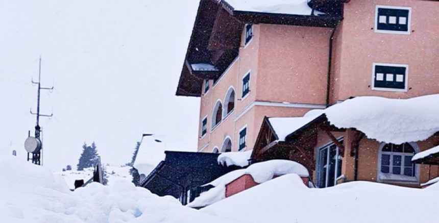 Obertauern'de Kar Kalınlığı Bir Metreyi Aştı