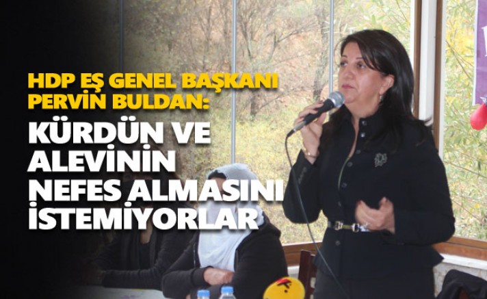 Pervin Buldan: Kürdün ve Alevinin nefes almasını istemiyorlar
