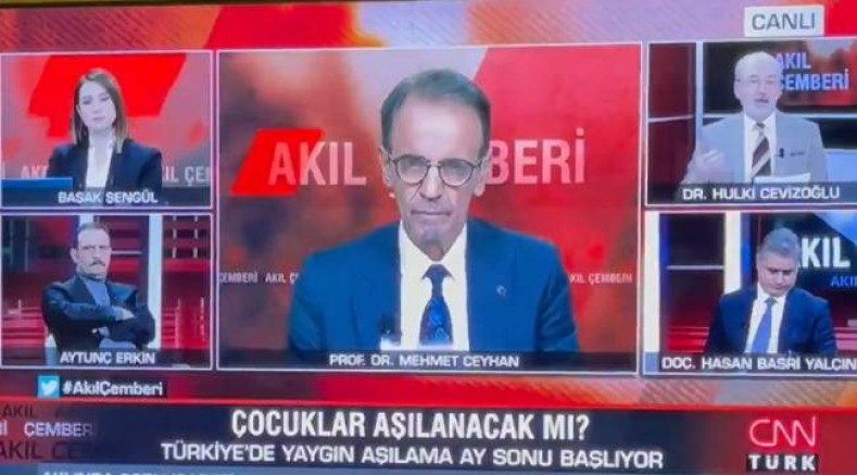 Prof. Dr. Mehmet Ceyhan canlı yayında fenalaştı
