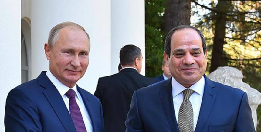 Rusya devlet başkanı Putin, Mısır Cumhurbaşkanı Sisi ile bir araya geldi 