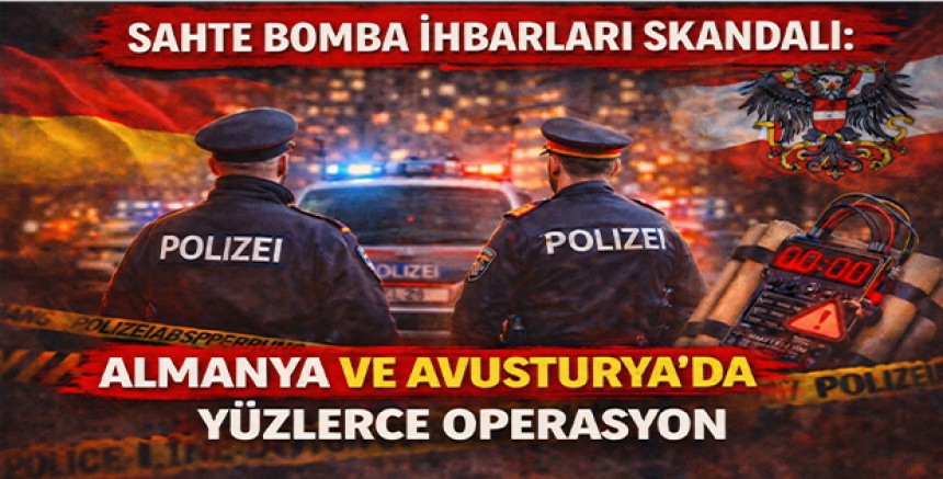 Sahte Bomba İhbarları Skandalı: Almanya ve Avusturya’da Yüzlerce Operasyon