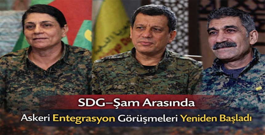 SDG–Şam Arasında Askerî Entegrasyon Görüşmeleri Yeniden Başladı