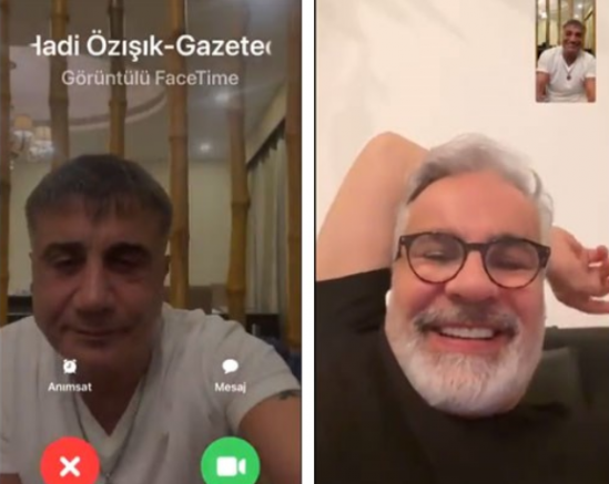 Sedat Peker,Hadi  Özışık ile görüşmesini yayınladı (VİDEO)
