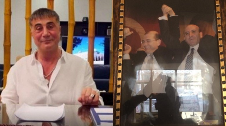 Sedat Peker, sağ kolum dediği kişi ile Süleyman Soylu'nun fotoğrafını paylaştı