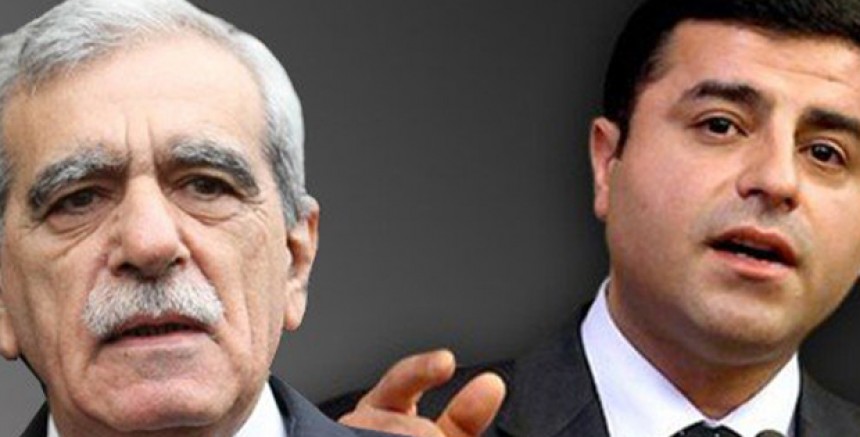 Selahattin Demirtaş’a ilk destek Ahmet Türk’ten geldi