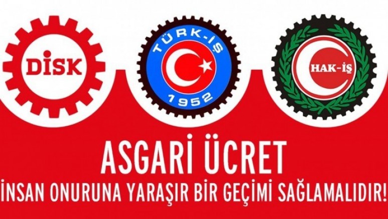 Sendikalardan ortak açıklama: İnsanca yaşanacak ücret istiyoruz