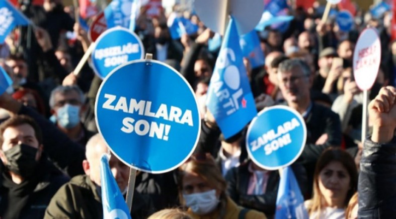 SOL’dan, zamları protesto eylemleri