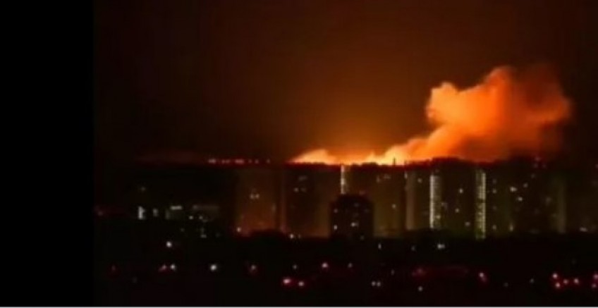   Son Dakika: Kiev'de siren sesleri ardından büyük bir patlama yaşandı