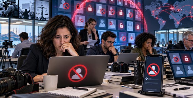Sosyal Medyada Sansür Dalgası Büyüyor: Gazeteciler ve Hak Örgütlerinin Hesapları Engellendi