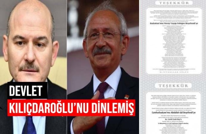Soylu’dan “Kılıçdaroğlu’nu dinledik” gafı