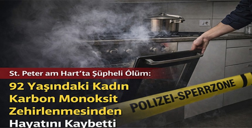 St. Peter am Hart’ta Şüpheli Ölüm: 92 Yaşındaki Kadın Karbon Monoksit Zehirlenmesinden Hayatını Kaybetti