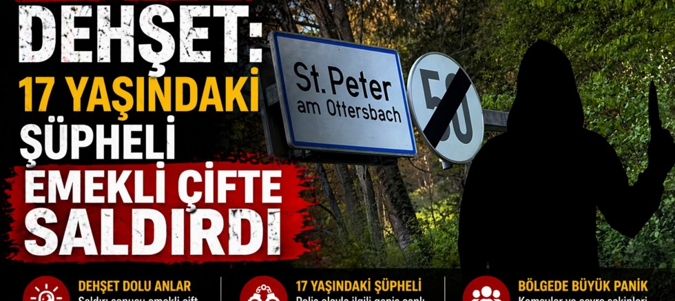 St. Peter am Ottersbach’ta Dehşet: 17 Yaşındaki Şüpheli Emekli Çifte Saldırdı