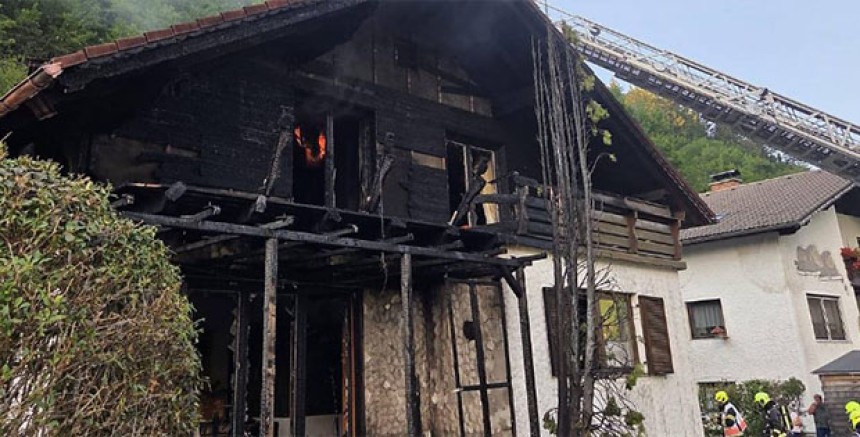 St. Pölten Yakınlarında Ev Yangını: Ev Tamamen Kullanılamaz Hale Geldi