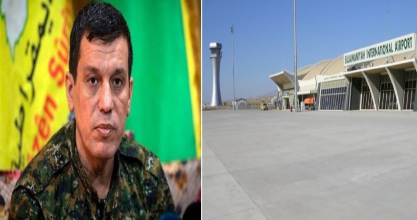  Süleymaniye Uluslararası Havalimanı’ndaki patlamanın hedefi Mazlum Abdi mi?  