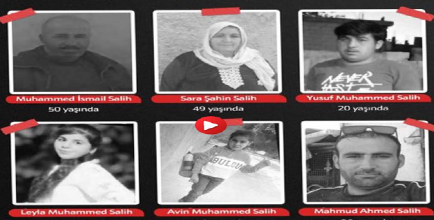 Suriye’de Kürt Aileye Katliam: Salih Ailesinden 6 Kişi Yol Ortasında İnfaz Edildi