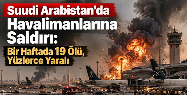 Suudi Arabistan’da Havalimanlarına Saldırı: Bir Haftada 19 Ölü, Yüzlerce Yaralı