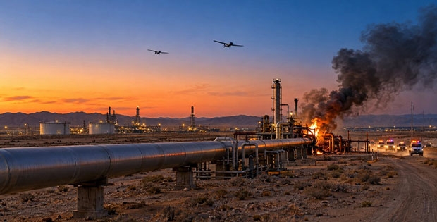 Suudi Arabistan’ın Stratejik Petrol Hattına İHA Saldırısı: Dronlar Irak’tan Fırlatıldı