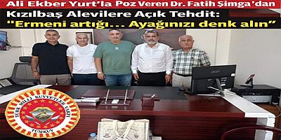 Ali Ekber Yurt’la Poz Veren Dr. Fatih Şimga’dan Kızılbaş Alevilere Açık Tehdit: “Ermeni artığı… Ayağınızı denk alın”